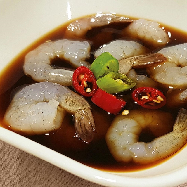 탱글탱글한 새우로 만든 순살 간장 새우장 330g 